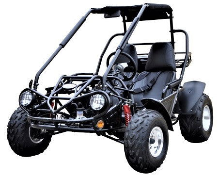 TrailMaster 200 XRS Go Kart front angle view