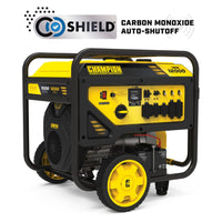 Champion 12,000W Electric Start Portable Generator - front view