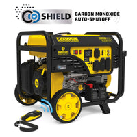 Champion 8000W Wireless Start Portable Generator with CO Shield - hero shot