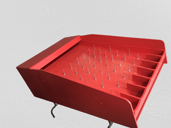 Custom Golf Plinko board in use at a live event activation