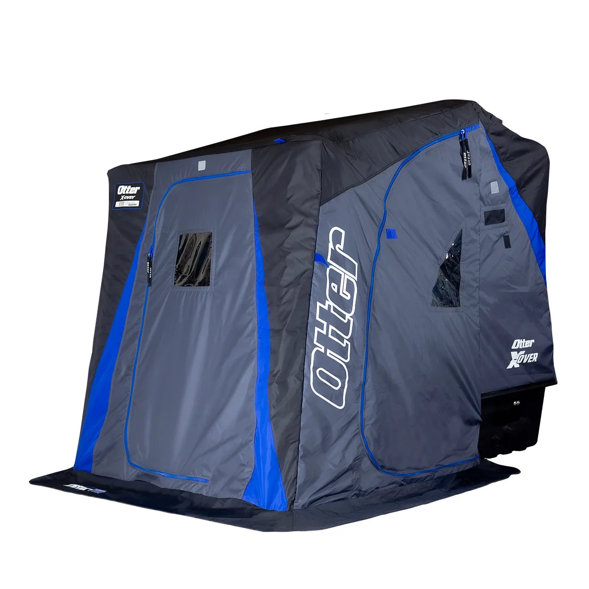 Otter XTR Resort Sleeper X-Over ice fishing shelter - 45 degree left view