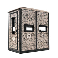 HAWK 'The Double' Box Blind - 2-Person Hunting Blind
