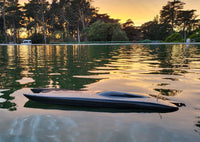 Oxidean Marine THE BEAST Twin Cat RC Boat - twin motor installation