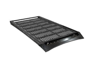 Toyota Land Cruiser 250 Series light pocket roof rack with Rago decking panels installed