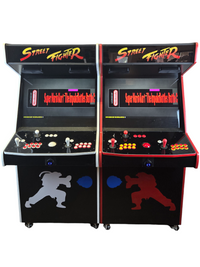Street Fighter Battlecade full-size arcade cabinet - front view