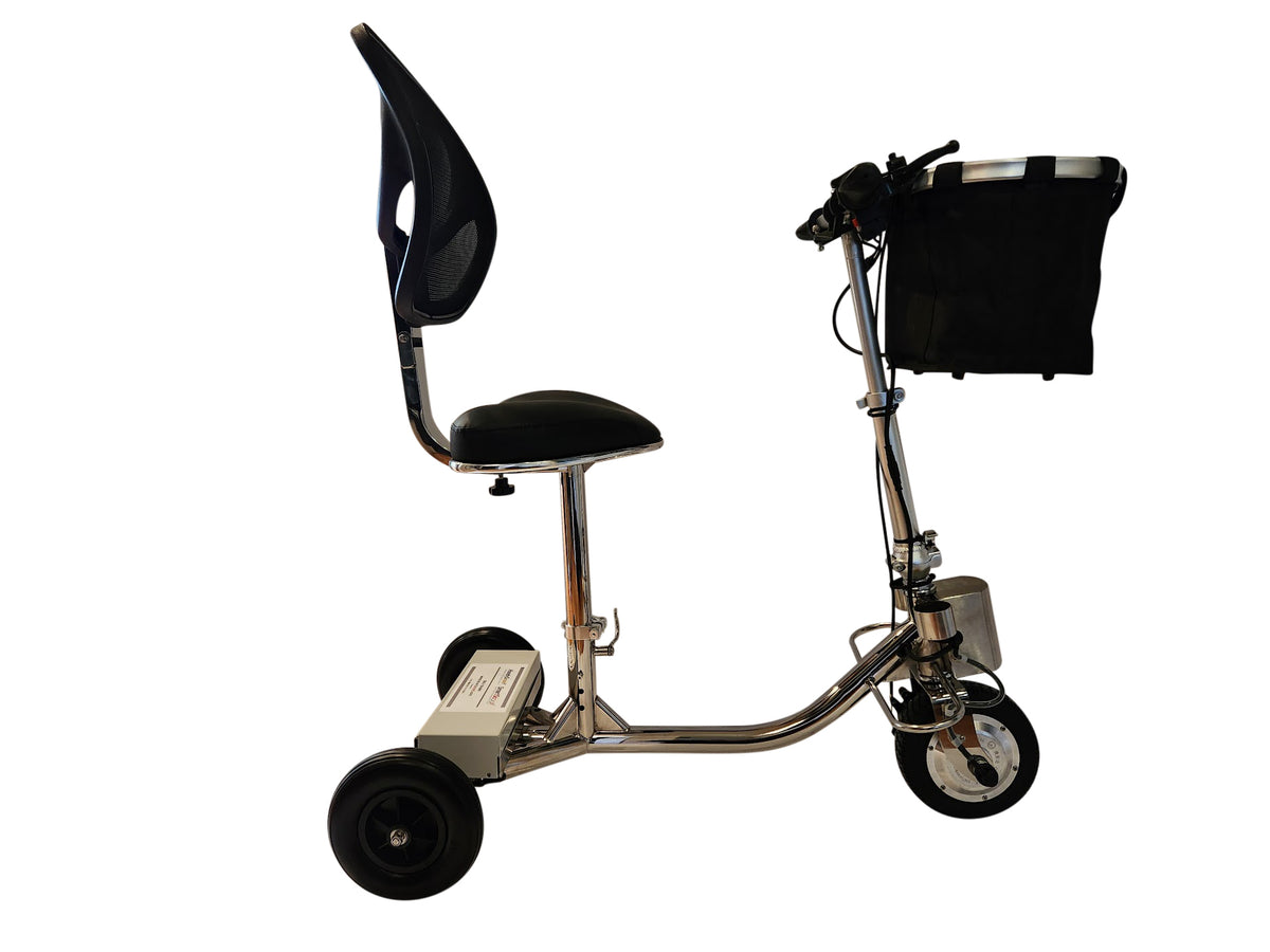 HandyScoot electric mobility scooter in use outdoors