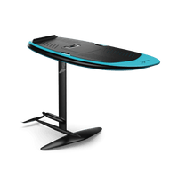 Lift Foils LIFTX 5'4 eFoil in Spark Blue - isometric view