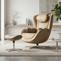 NOUHAUS Nou Campo Massage Chair with Ottoman