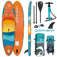 Spinera SUP Sunset 10.6 Stand Up Paddleboard [10.5 ft x 32.3 in x 6 in]