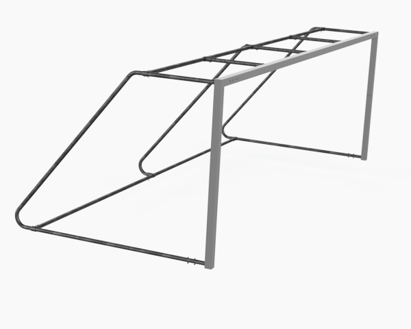 Extra Heavy-Duty NCAA Soccer Goal 8x24 Aluminum Portable - PW Athletic Model 2235-00A