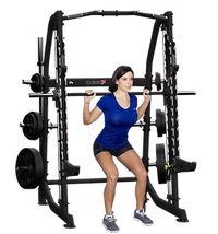 Batca Link Smith Trainer - 45 lb Smith Bar, Chin Up, Dip Station