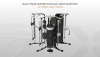 BATCA AXIS Dual Configuration in use - side view