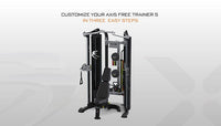 BATCA AFTS Personal Free Trainer full unit view - dual cable columns