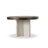 Four Hands Aged Metal Poker Table - Handmade Game Table