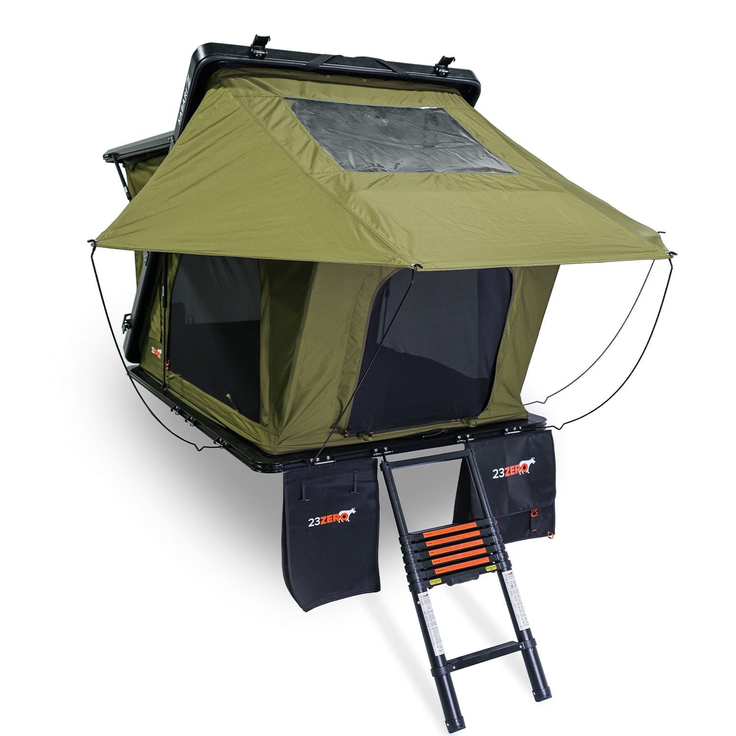 23Zero Kabari Z Hardshell Rooftop Tent - Z-Lift Clamshell