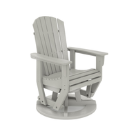SoPoly St Simons Swivel Glider Chair