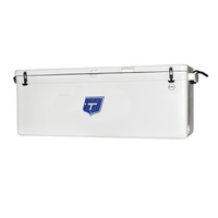 ICEY-TEK 270 Quart Cooler in White - front view