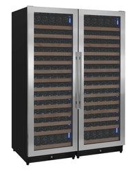Allavino Reserva Series 308 Bottle 71" Tall Stainless Steel Side-by-Side Wine Refrigerator