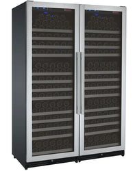 Allavino 47" Wide FlexCount II Tru-Vino Stainless Steel Side-by-Side Wine Refrigerator