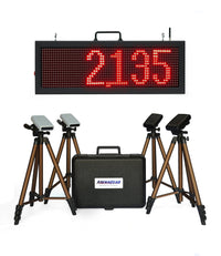 ArenaGear RM-510 two-gate group with large wireless scoreboard display