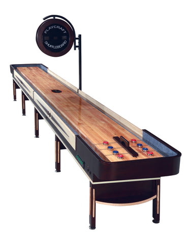 Image of Playcraft Telluride Shuffleboard Table With Electric Scorer