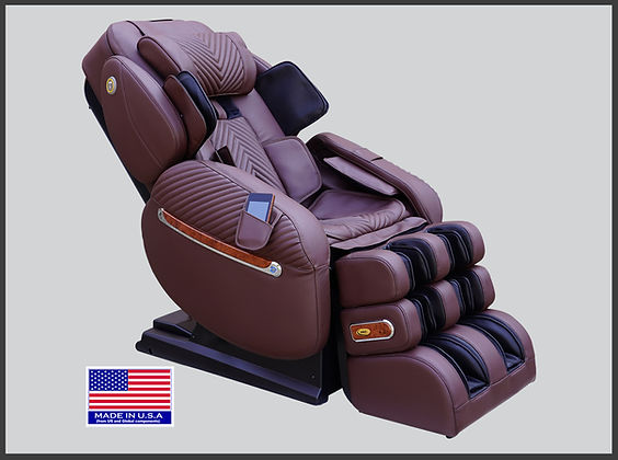 Luraco i9 Max PLUS Medical Massage Chair - full recline zero gravity position