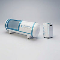 Tecnolay Ultra S 2.0 ATA hard shell hyperbaric oxygen chamber exterior view