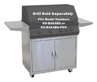 KoKoMo Grill Cart - Grill Sold Separately