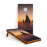 Elakai Olympic National Park Mahogany Pathfinder Cornhole Boards