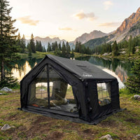 Coody 10.0 Black Inflatable Tent House for Camping (2-4 Person)