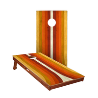 ACA Retro Orange Curved Sig Pro Cornhole Boards