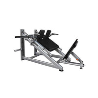 30-Degree Linear Hack Squat Machine - Muscle D Fitness - Plate-Loaded - Adjustable Foot Plate