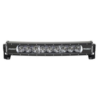 RIGID Radiance+ RGBW Curved 20-inch bar with white backlight illuminated