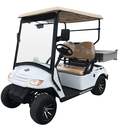 MotoEV Electro Neighborhood Buddy 2 Passenger Utility Street Legal Golf Cart - main view