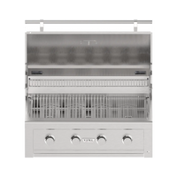 Videl 36-inch 4-Burner Built-In Grill front view open lid