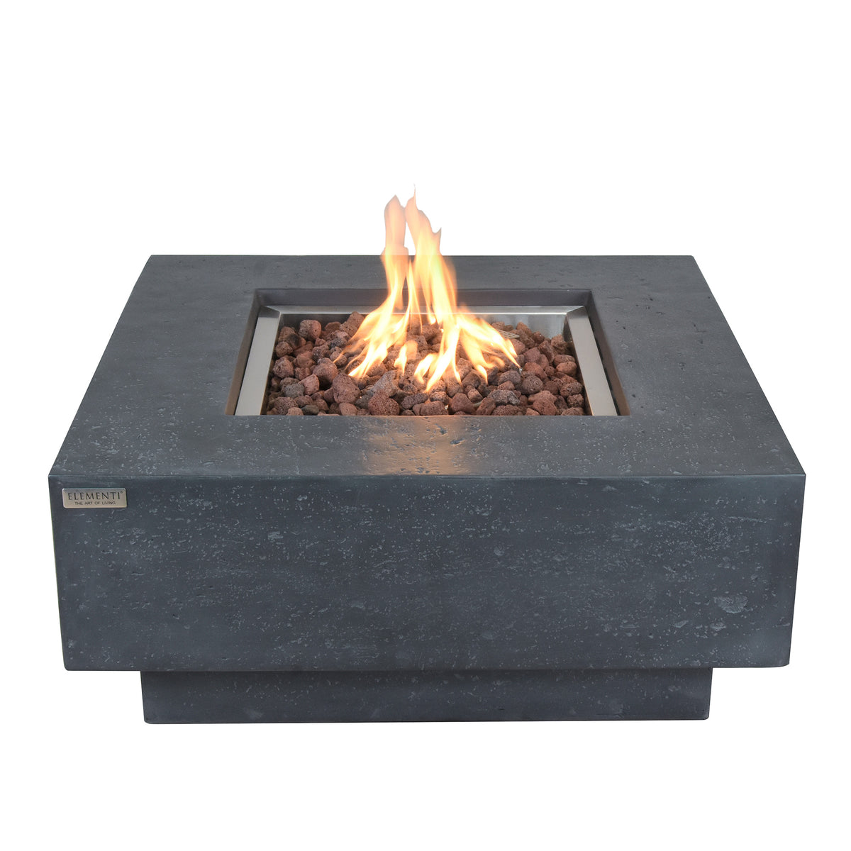 Elementi Manhattan Fire Table - primary studio shot