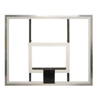 Douglas® Rectangular Clear Acrylic Backboard, 60″ x 42″