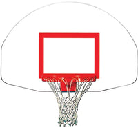 Douglas® Fan Shaped Steel Backboard with Target, 38″ x 55″