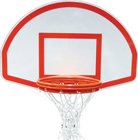 Douglas® Fan Shaped Aluminum Backboard, 36.5″ x 54″
