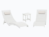 AquaCurve™ AquaWave Pre-Assembled Folding Pool Lounge Chair for Tanning Ledge