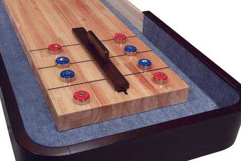 Image of Playcraft Telluride Shuffleboard Table With Electric Scorer