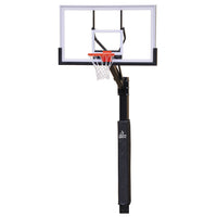 Jaypro Church Yard Basketball System - 48 in. Acrylic Backboard, Flex Goal & Padding