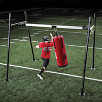 Rogers Athletic Big Brutus Hanging Dummy Football Training Sled - 50 lb. dummy front view
