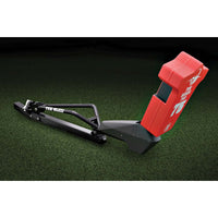 Rogers Athletic Tek Sled Outdoor Ground Mount Station - single station football training sled