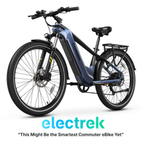 Cycrown Urban X Commuter Electric Bike full view - hero shot