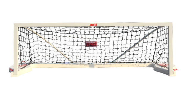 Antiwave Odyssey Anti Pro Goal 750 floating water polo goal with powder-coated aluminium frame and stainless steel hardware