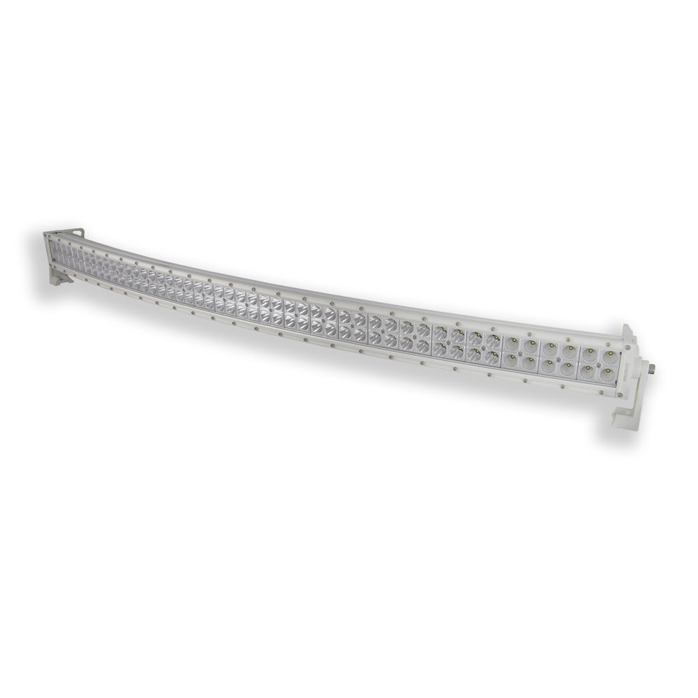 HEISE 42 Inch Dual Row Marine Curved LED Light Bar - full product view