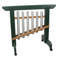 PlayMore Design 6-Note Eco Chime Unit in Green/Cedar - alternate view