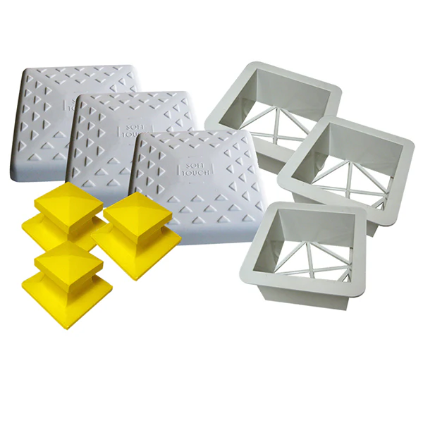Soft Touch A1500 15 Inch Baseball Base Set with Mounts
