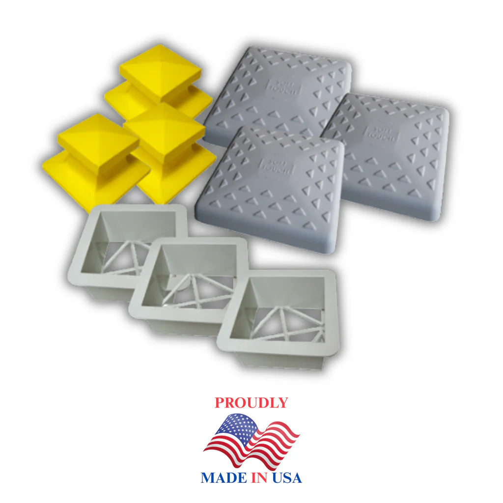 Soft Touch Y1400 14 Inch Youth Baseball Base Set with Mounts